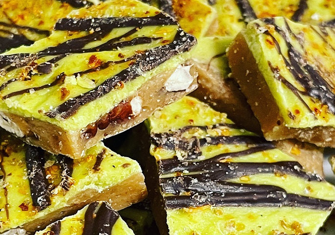 Lima Dulce Toffee | Key Lime with Mexican Seasoning | Wellington Toffee